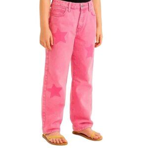 SHEIN Kids Pink Star Jeans